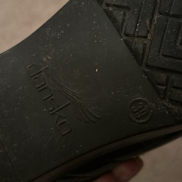 Black Patent Leather by Dansko - Slip-resistant Rubber Outsole - Picture 8 of 10